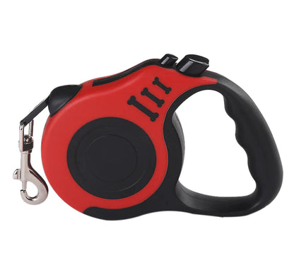 16.5FT Automatic Retractable Dog Leash & Collar – Hands-Free Walking Lead