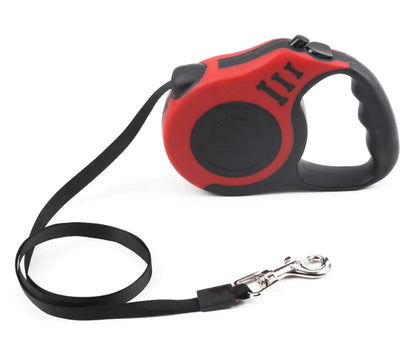 16.5FT Automatic Retractable Dog Leash & Collar – Hands-Free Walking Lead