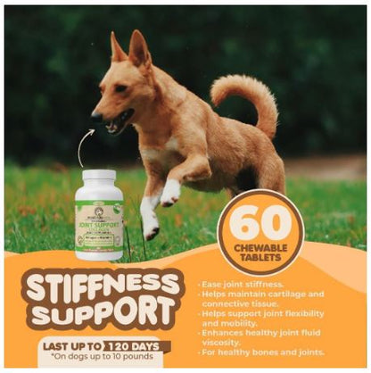 Collagen Joint Supplement for Dogs & Cats with Vitamin C - 60 Pills for Optimal Support