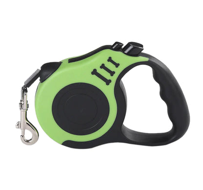 16.5FT Automatic Retractable Dog Leash & Collar – Hands-Free Walking Lead